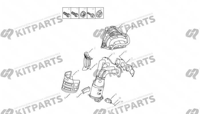 EXHAUST MANIFOLD# Geely