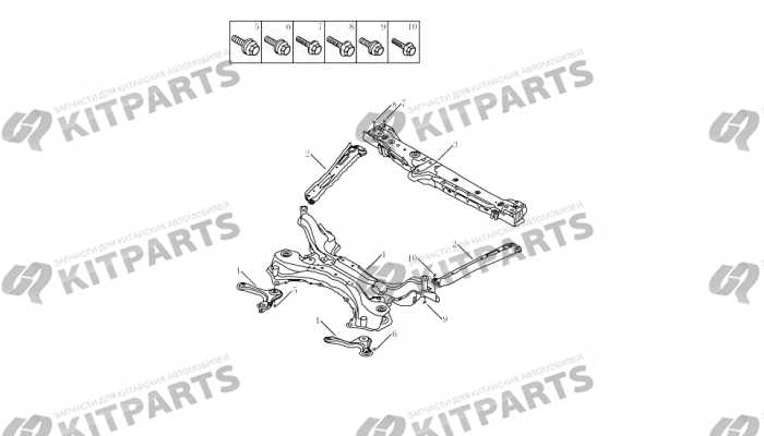 CHASSIS CROSS BEAM Geely
